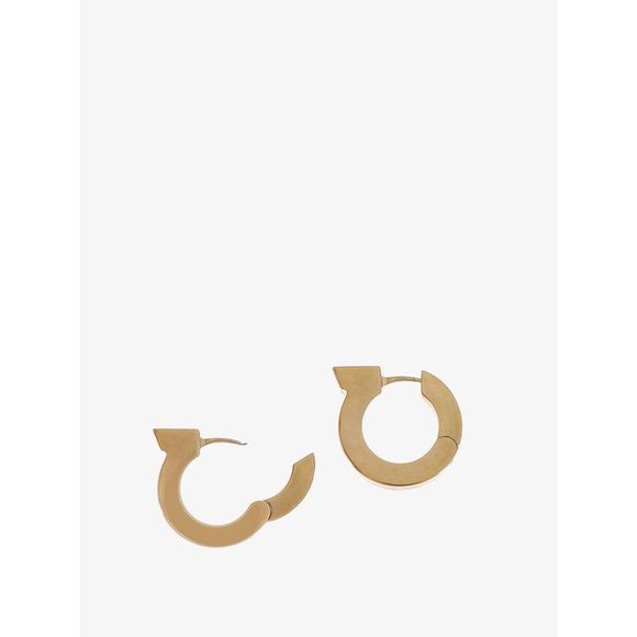 FERRAGAMO Earrings Woman Gold Earrings - Picture 2 of 2